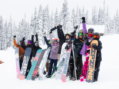 Witsuwit'en youth at Hudson Bay Mountain Resort, Smithers BC